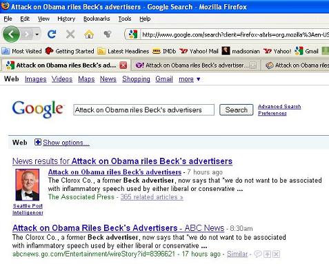 google-search-beck-story