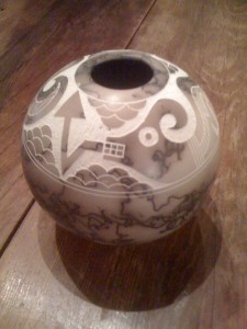 Acoma Artist Pot